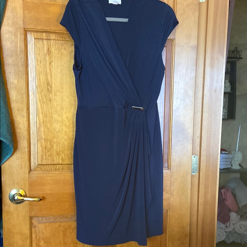 Charter Club Deep Blue Midi Dress